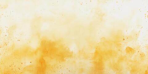 Soft Yellow Watercolor Design Background
