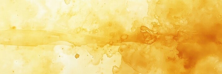 Obraz premium Soft Yellow Watercolor Background for Design Projects