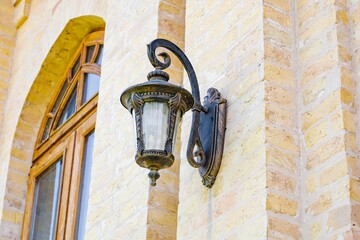 City lamp for street lighting and space around