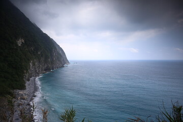 Pacific Ocean scenery in Hualien, Taiwan