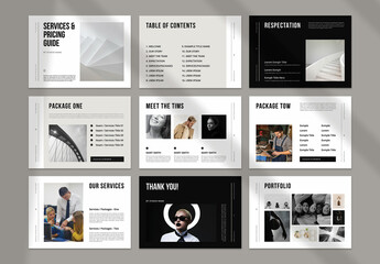 Servicesand Pricing Guide Layout