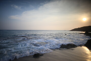 Pacific Ocean scenery in Hualien, Taiwan