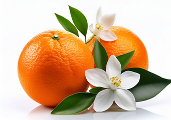 Orange Tree Blossom, orange flowers isolated on white background,  perfume flower, perfume flower oils, perfume essential flowers, perfume essential oils