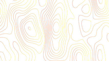 Vector abstract white. Seamless geography landscape Topo contour map on white background,	