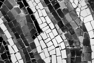 Colorful vintage surface with an old oriental pattern. The background is a texture that has a...