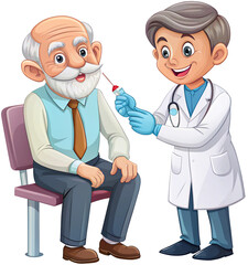 Obraz premium doctor and patient