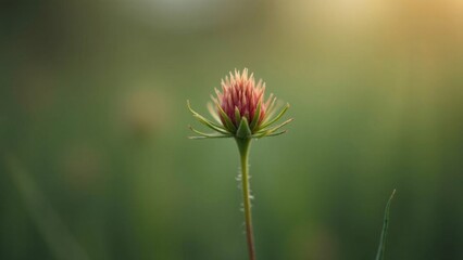 Close-Up of a Beautiful Cloudberry with Blurred Background