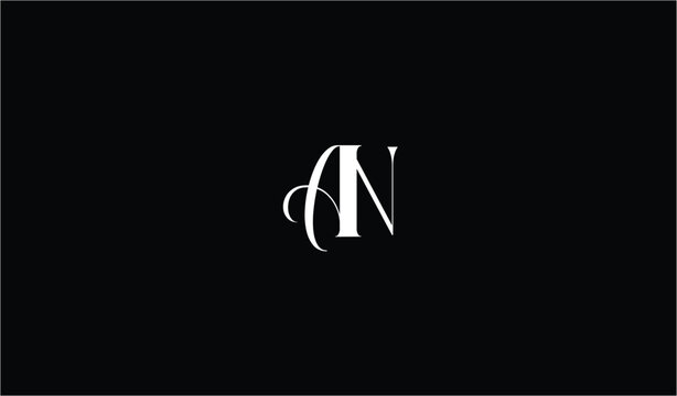 AN, NA, A, N Logo Letter Monogram