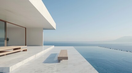 Modern Villa with Infinity Pool overlooking the Ocean