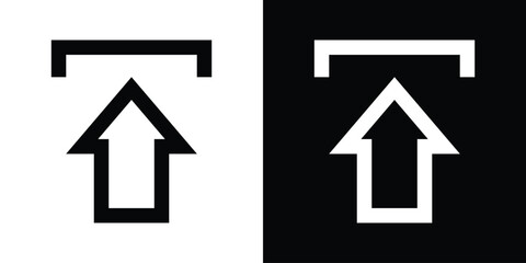 Up arrow button icon