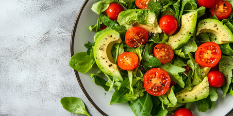 Fresh Quinoa Salad with Vegetables in Bowl