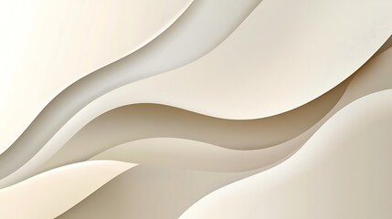Obraz premium A minimalist abstract background with neutral tones of beige, gray, and soft whites, subtle texture with gentle light gradients