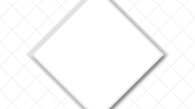 abstract white background glowing grid line square geometric seamless pattern loop animation footage video
