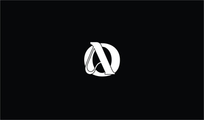 AO, OA, A, O Logo Letter Monogram