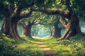 Enchanted Forest Path