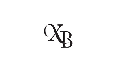 XB, BX , X , B , Abstract Letters Logo Monogram
