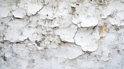 Obraz premium A wall with peeling paint and cracks