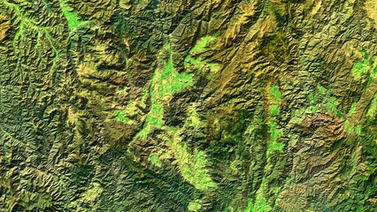 4K Cassilis Historic Area of Australia Map, High Resolution Satellite View With No Border, Widescreen 4K Resolution