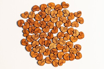 Love and romance concept for special days or valentine's day