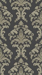 Vector damask seamless pattern background.pattern swatches included for illustrator user, pattern swatches included in file, for your convenient use.