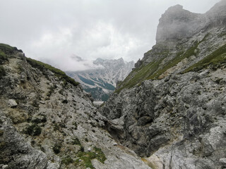 descent from watzmann peak