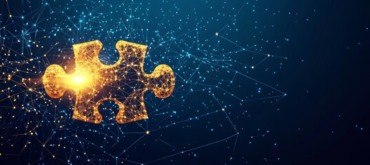 Golden Puzzle Piece Network Finding Solutions and Connections in a Complex Digital World