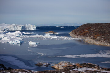 Scenery of Ilulissat, Greenland, Arctic
