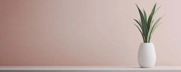 Obraz premium Soft Toned Minimalist Background with Central Focus for a Calm and Elegant Aesthetic