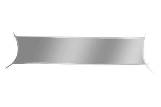 Silver element lower third luxury silver template psd file transparent background