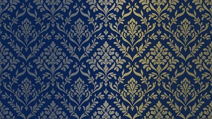Vector damask seamless pattern background.pattern swatches included for illustrator user, pattern swatches included in file, for your convenient use.