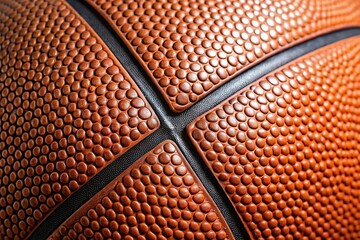 Basketball texture with visible air bubbles or blisters on the surface, outdoors, textured