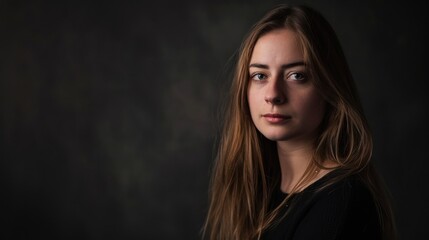 Fototapeta premium Portrait of a Young Woman