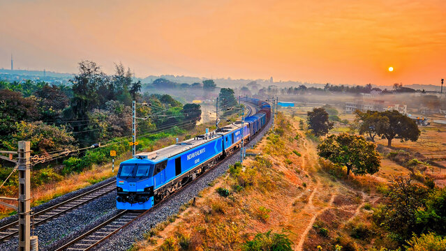 Full day in train