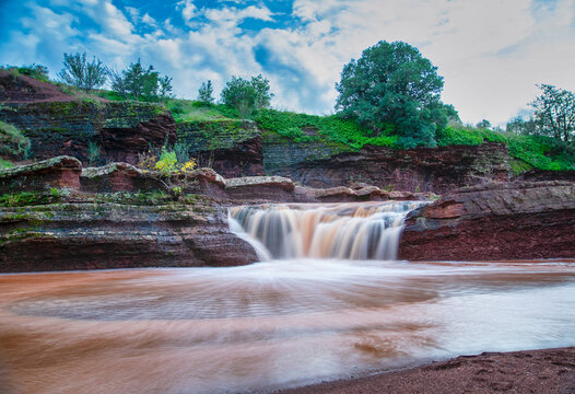 Red Waterfall