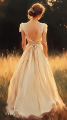 Romantic golden hour glow: Soft, hazy light creating the perfect ambiance for love and connection.