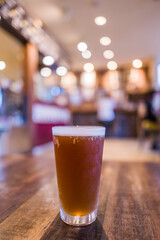 Craftbeer brown color