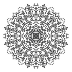 colorful mandala design