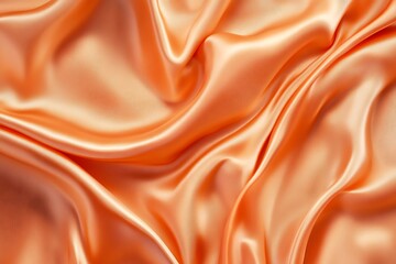 Obraz premium Abstract Orange Silk Texture