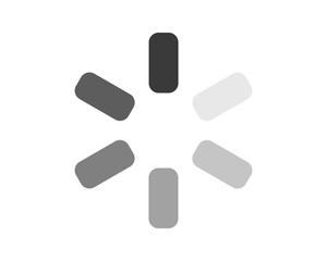 Loading bar status icon. Vector illustration. Vector loaded icons. Download progress. Donload or Upload.