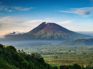 Fototapeta premium landscape with mountain
