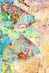 Aged faded colored grunge background with textured surface for design or background