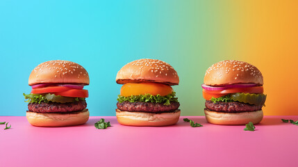 colorful macaroons on a table