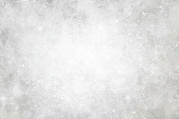 ice snow crystals background abstract white winter