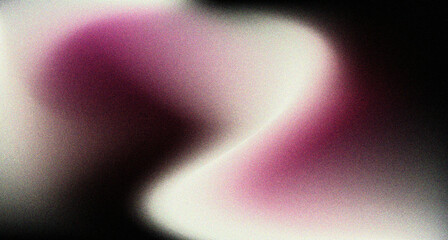 Vibrant pink white black grainy abstract glowing background  perfect for business card or presentation