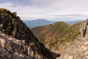 landscape in the mountains