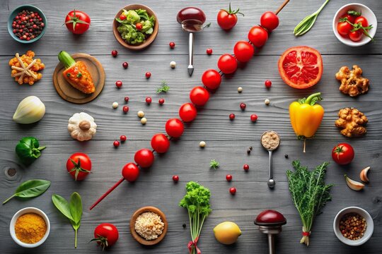Food Milestones in 2022: A Culinary Journey Through Time with Rote Pinnadel auf Zeitleiste