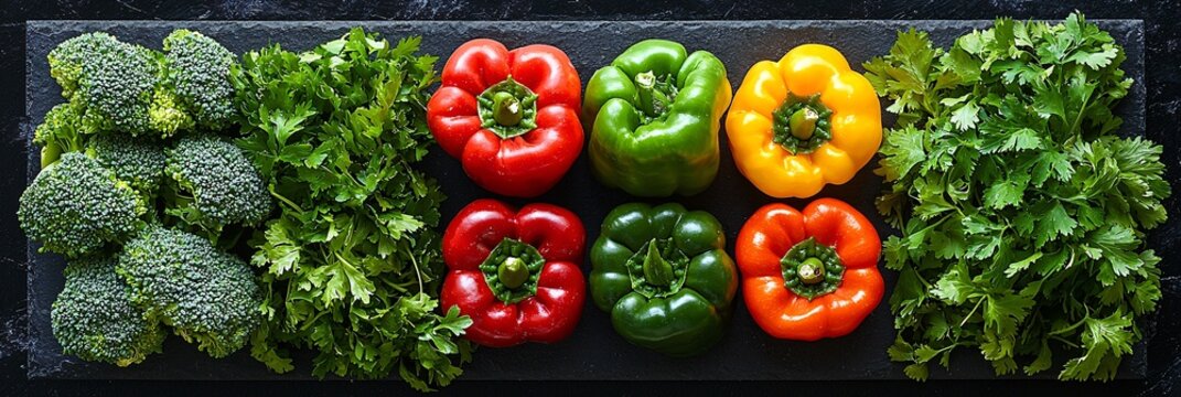 Vibrant arrangement of fresh vegetables for World Vegan Month, perfect for health blogs, menus, or event promotions related to veganism and healthy eating.