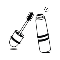 Get this amazing icon of maskara in modern style