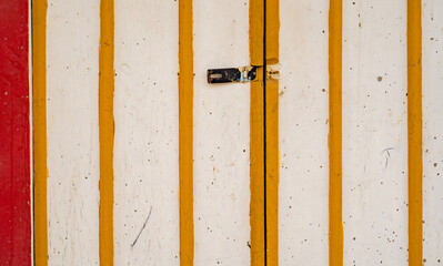 fondo rústico de madera con tablas pintadas de colores 