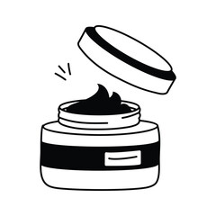 Take a look at this beautiful icon of beauty cream